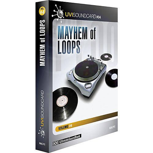 UVI Soundcard Volume 4 - Mayhem Of Loops