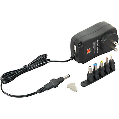 Live Wire UXS Universal Multi-Voltage Power Supply with USB Port