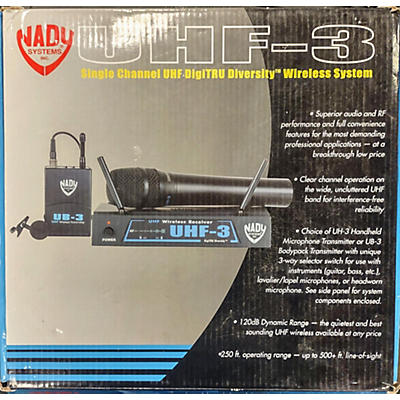Nady Uhf-3 Handheld Wireless System