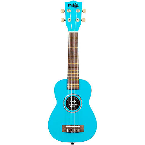 Kala Ukadelic Soprano Ukulele Blue Ink