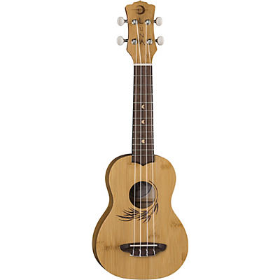 Luna Guitars Uke Bamboo Soprano w/Gigbag