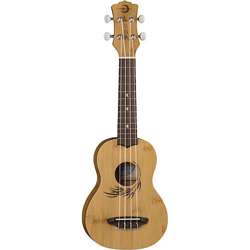 Luna Guitars Uke Bamboo Soprano w/Gigbag Natural