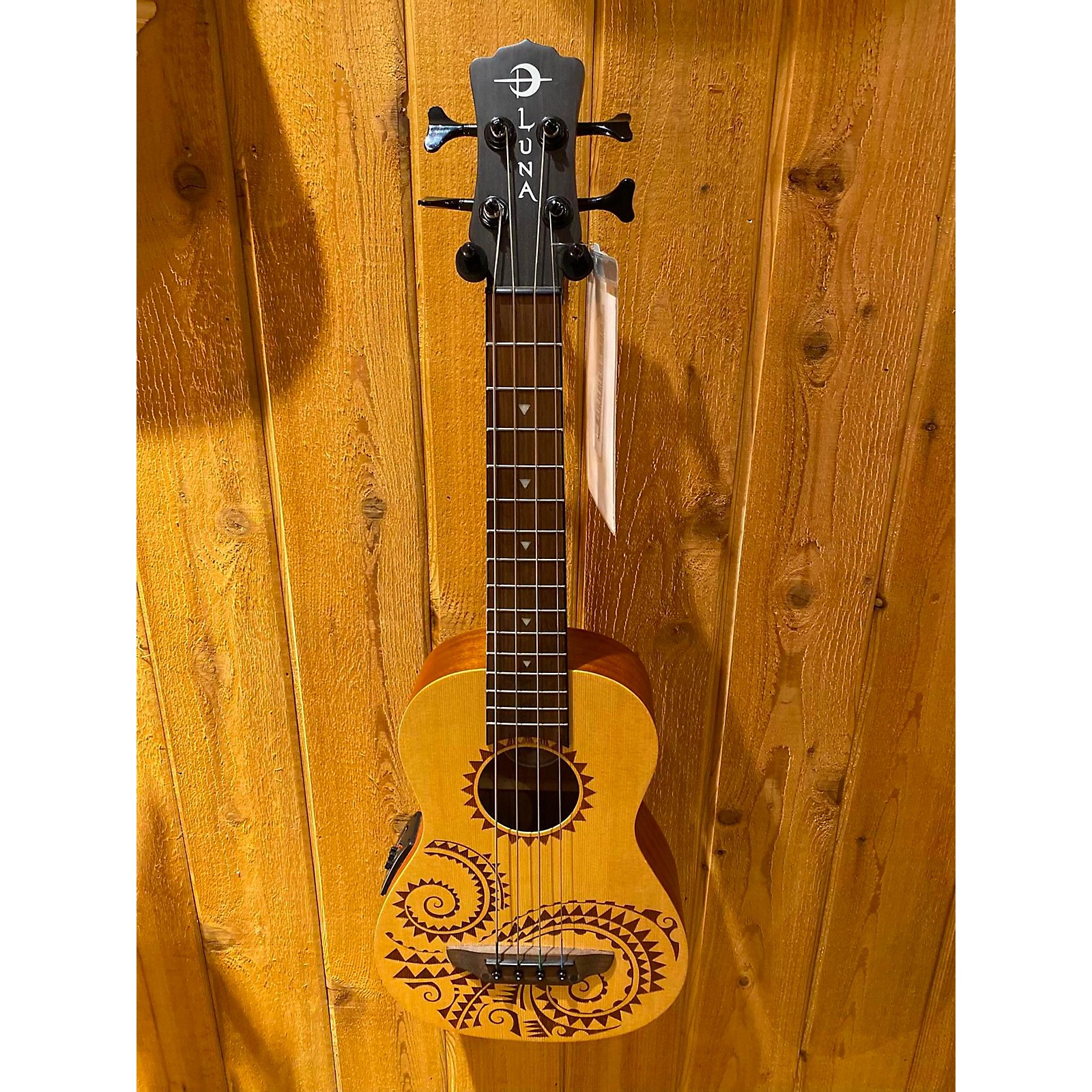 Used Luna Guitars Uke Bass Ukulele Tattoo Musician's Friend