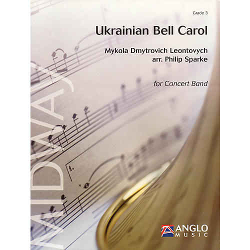 Anglo Music Press Ukrainian Bell Carol (Grade 3 - Score Only) Concert Band Level 3 Arranged by Philip Sparke