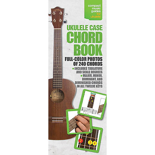 Music Sales Ukulele Case Chord Book In Full Color - Compact Music Guide Series