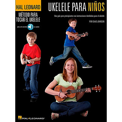 Hal Leonard Ukulele For Kids (Spanish Edition) Hal Leonard Ukulele Method Series Book/Online Audio