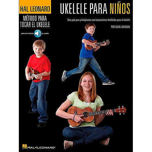 Hal Leonard Ukulele For Kids (Spanish Edition) Hal Leonard Ukulele Method Series Book/Online Audio