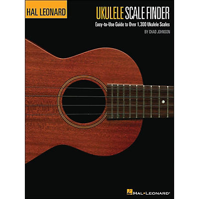 Hal Leonard Ukulele Scale Finder Book 9 X 12  Size