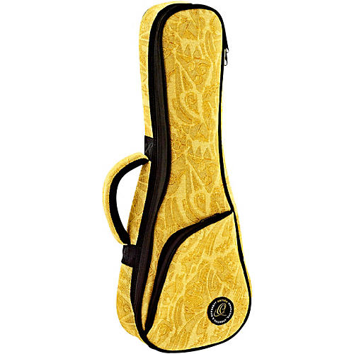 Ortega Ukulele Soprano Denim Gig Bag Yellow Soprano