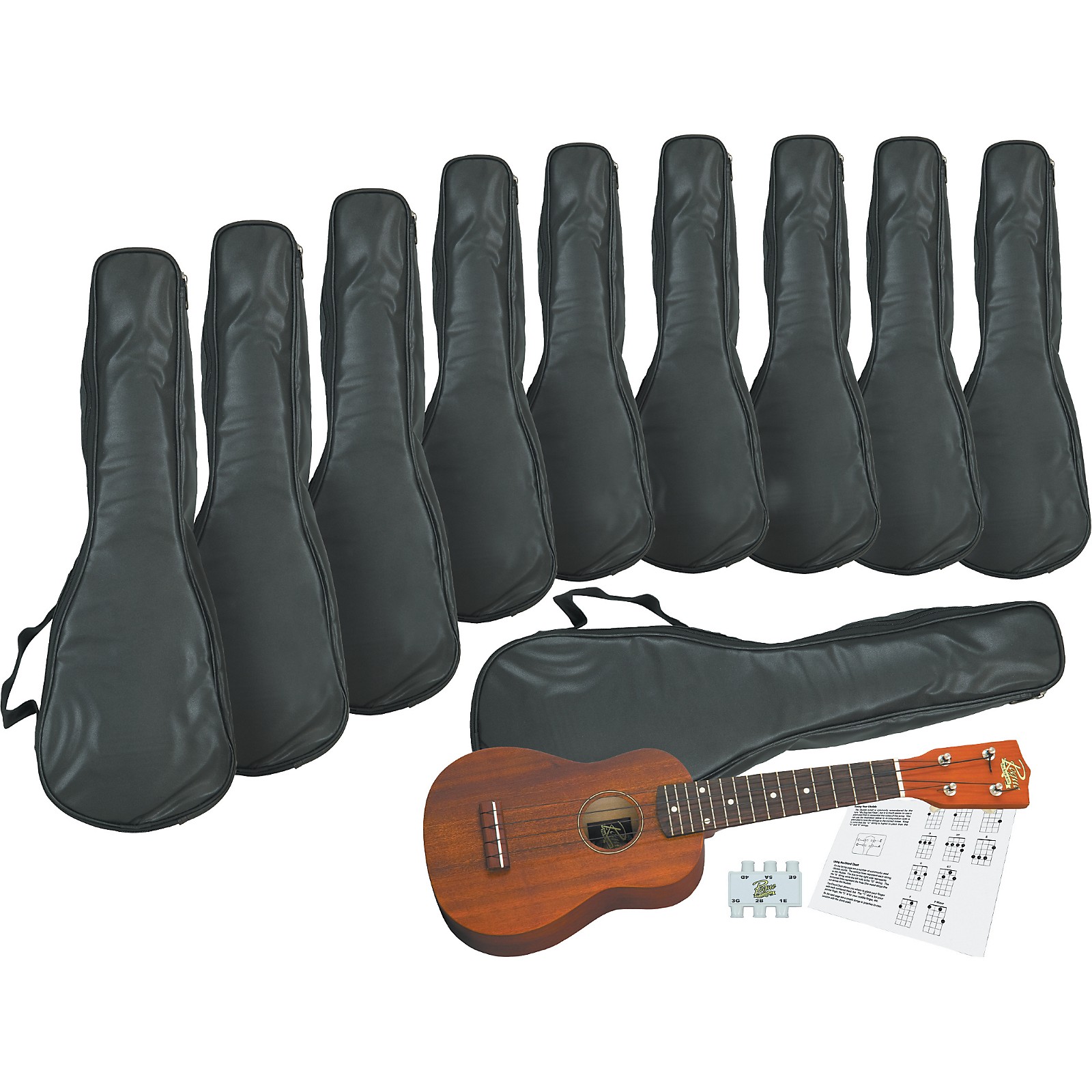 Rogue Ukulele Starter Pack 10Pack Musician's Friend