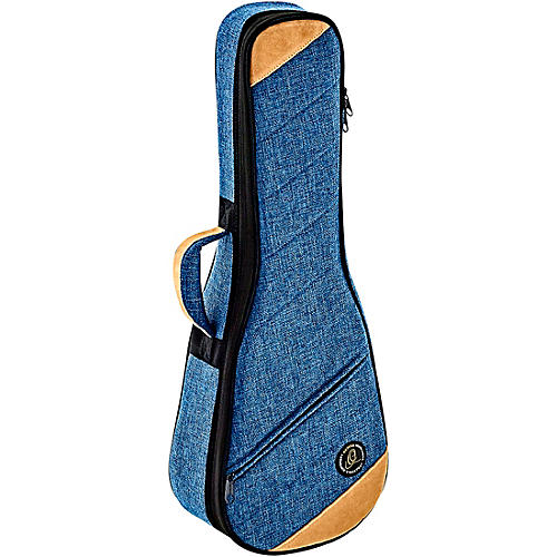 Ortega Ukulele Tenor Reinforced Soft Case Blue Black