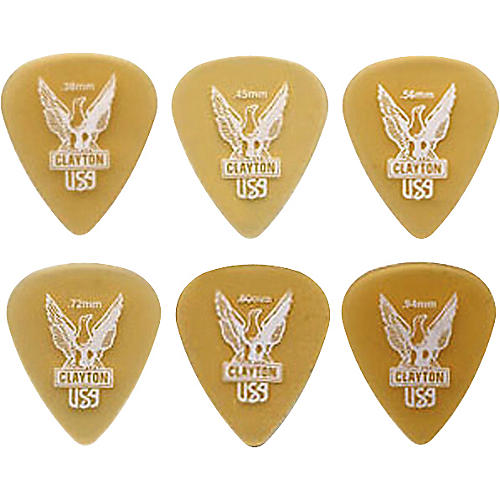 Clayton Ultem Standard Guitar Picks .80 mm 1 Dozen