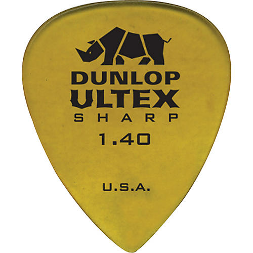 Dunlop Ultex Sharp Picks - 6 Pack 1.4 mm