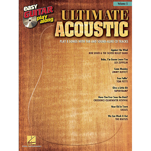 Ultimate Acoustic Easy Guitar Play-Along Volume 5 Book/CD