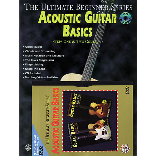 Ultimate Beginner Mega Pak: Acoustic Guitar Basics Book/CD/DVD
