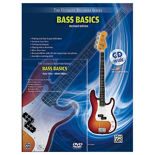 Ultimate Beginner Mega Pak Bass Basics (Revised Ed.) Book, CD & DVD