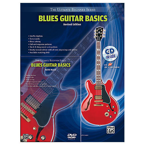 Alfred Ultimate Beginner Mega Pak Blues Guitar Basics (Rev. Ed.) Book, CD & DVD