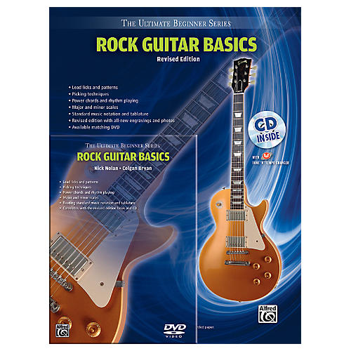 Alfred Ultimate Beginner Mega Pak Rock Guitar Basics (Rev. Ed.) Book, CD & DVD
