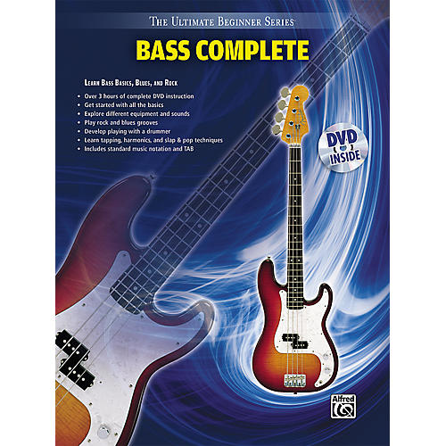 Alfred Ultimate Beginner Series Bass Complete Book & DVD