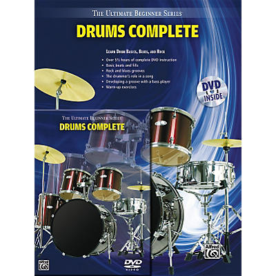 Alfred Ultimate Beginner Series Drums Complete Book & DVD