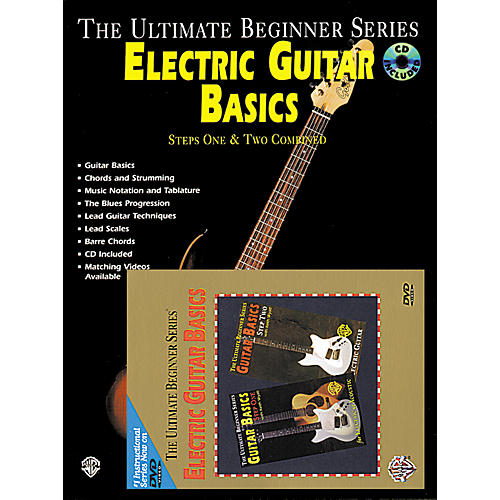 Ultimate Beginner Series Electric Guitar Basics Book, CD & DVD