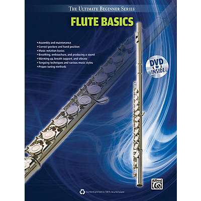 Alfred Ultimate Beginner Series Flute Basics Book & DVD