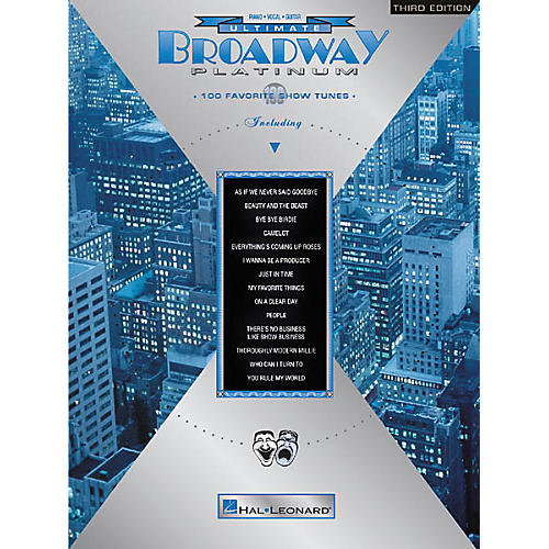 Ultimate Broadway Platinum 3rd Edition Piano/Vocal/Guitar Songbook