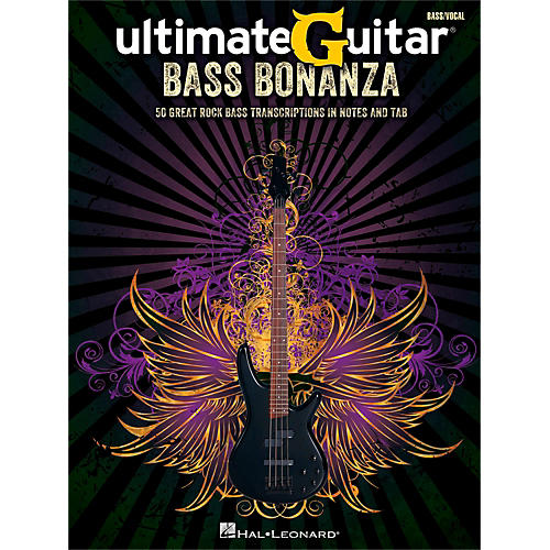 Hal Leonard Ultimate Guitar Bass Bonanza Bass Tab Songbook
