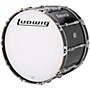 Ludwig Ultimate Marching Bass Drum - Black 16 in.