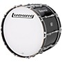 Ludwig Ultimate Marching Bass Drum - Black 24 in.