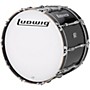 Open-Box Ludwig Ultimate Marching Bass Drum - Black Condition 1 - Mint 18 in.