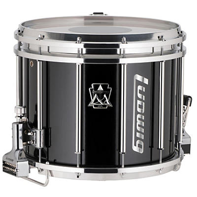 Ludwig Ultimate Marching Snare Drum, 14 x 12 in., Black