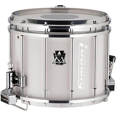 Ludwig Ultimate Marching Snare Drum, 14 x 12 in., White