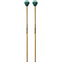 Balter Mallets Ultimate Series Rattan Handle Marimba Mallets Medium Soft Aqua Polyester