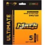 Markbass Ultimate Series Soft Touch Electric Bass Nickel Plated Steel Strings (40 - 120) Light Gauge