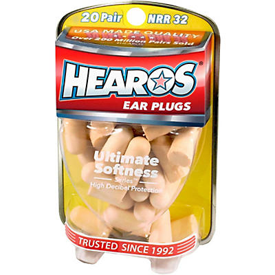 Hearos Ultimate Softness Series Ear Plugs - 20 Pair