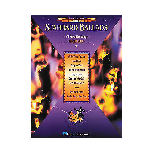 Ultimate Standard Ballads Piano, Vocal, Guitar Songbook
