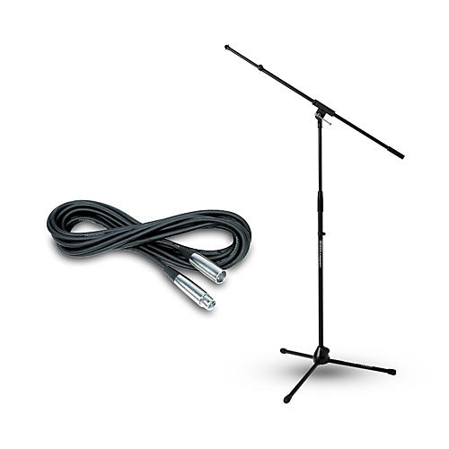 Ultimate Support JamStands Tripod Stand w/ Telescoping Boom & Musicians Gear Mic Cable