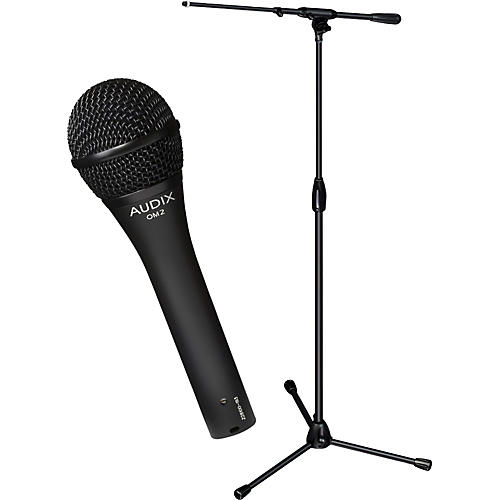 Ultimate Support OM-2 Microphone with PRO-T-T Telescoping Boom Mic Stand Pack