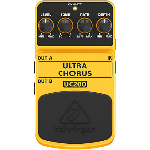 Ultra Chorus UC200 Stereo Chorus Effects Pedal