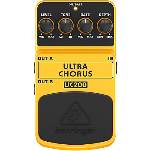 Behringer Ultra Chorus UC200 Stereo Chorus Effects Pedal