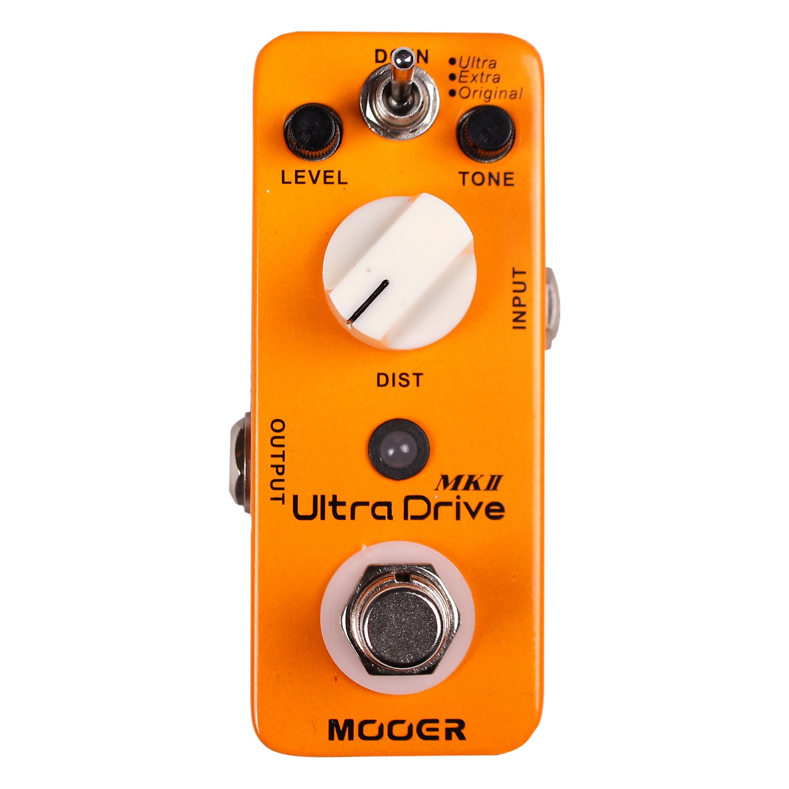 Mooer Ultra Drive MKII Micro Distortion Guitar Effects Pedal Musician