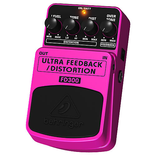 Ultra Feedback/Distortion FD300 Effects Pedal