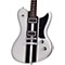 Ultra GT Electric Guitar Level 1 Metallic White with Black Stripe