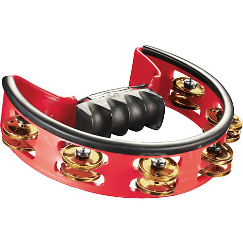 Pearl Ultra-Grip Brass Tambourine Red