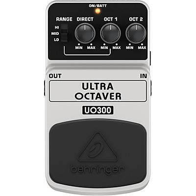 Behringer Ultra Octaver UO300 3-Mode Octaver Effects Pedal