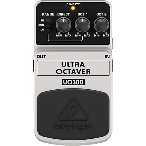 beoefenaar rommel Toeschouwer Behringer Ultra Octaver UO300 3-Mode Octaver Effects Pedal | Musician's  Friend