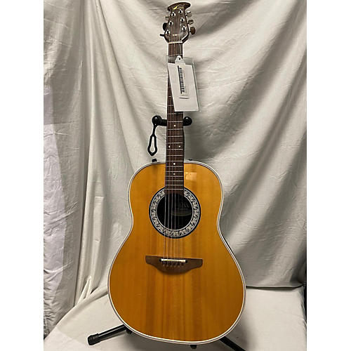 Ovation Ultra Series Model 1511 Acoustic Electric Guitar Natural