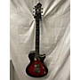 Used Hagstrom Ultra Swede Solid Body Electric Guitar Crimson Red Burst