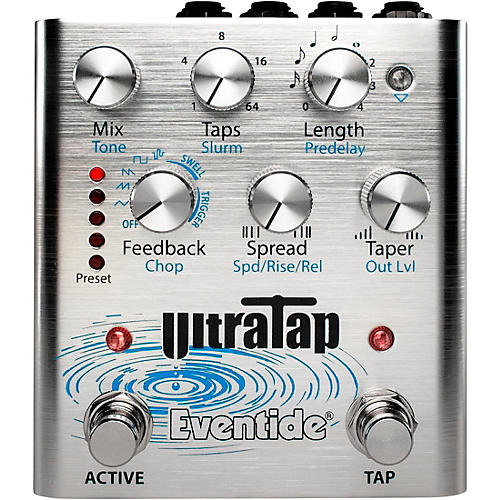 Eventide UltraTap Delay/Reverb Multi-Tap Effects Pedal Condition 1 - Mint Silver